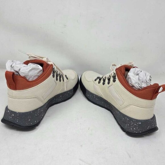 New women's 7.5 REI Trailmade waterproof hiking boots in Whitecap Gray / Rust - Picture 9 of 10